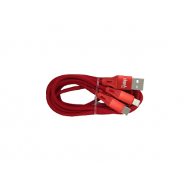 CAVO USB 3in1 1.2M ENIVOITECH - JEANS ROSSO