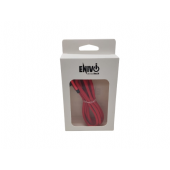 CAVO USB IPHONE 1M ATTACCO LATERALE ENIVOITECH - JEANS ROSSO