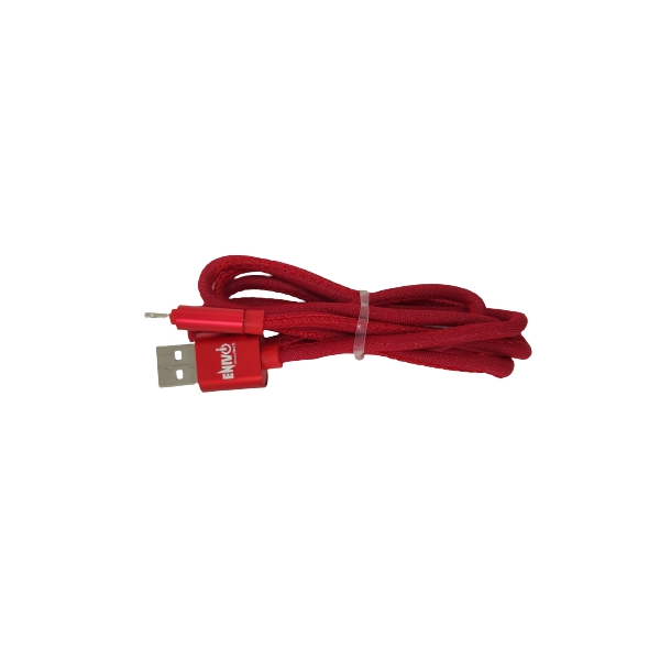 CAVO USB IPHONE 1M ENIVOITECH - JEANS ROSSO