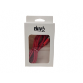 CAVO USB IPHONE 1M ENIVOITECH - JEANS ROSSO