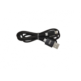 CAVO USB IPHONE 1M ENIVOITECH - NYLON NERO