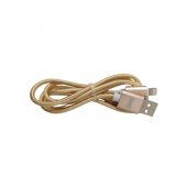 CAVO USB IPHONE 1M ENIVOITECH - NYLON ORO