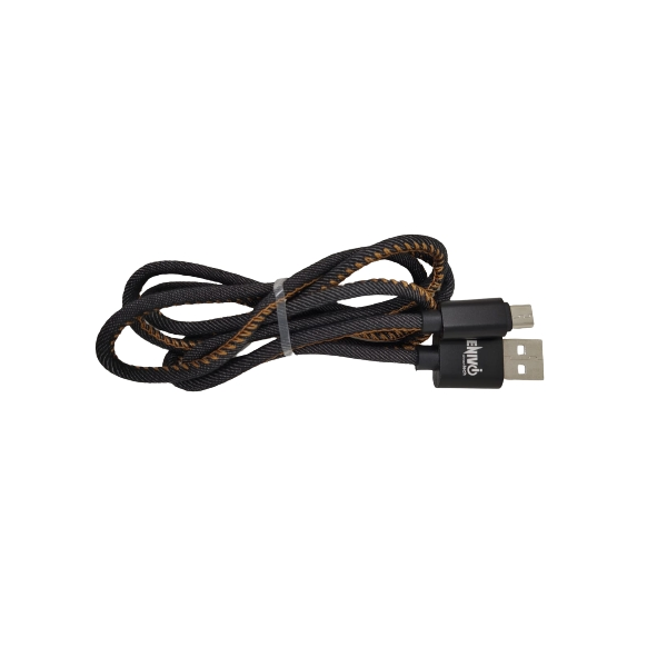 CAVO USB MICRO 1M ENIVOITECH - JEANS NERO