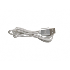 CAVO USB MICRO 1M ENIVOITECH - NYLON ARGENTO