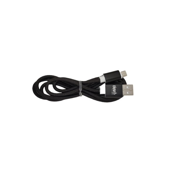 CAVO USB MICRO 1M ENIVOITECH - NYLON NERO