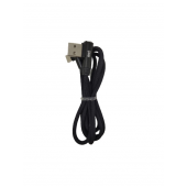 CAVO USB TIPO-C 1M ATTACCO LATERALE ENIVOITECH - JEANS NERO