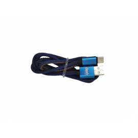 CAVO USB TIPO-C 1M ENIVOITECH - JEANS BLU