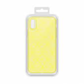 COVER IPHONE X E XS GIALLO CASE-51630