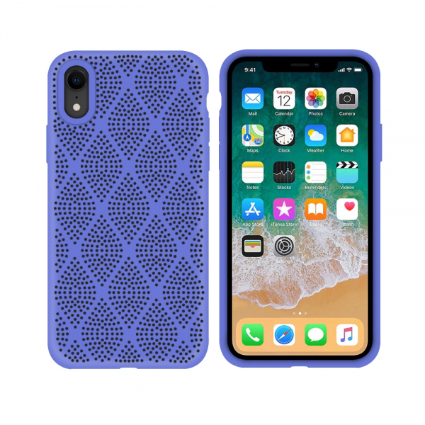 COVER PER IPHONE XR VIOLA CASE-51639