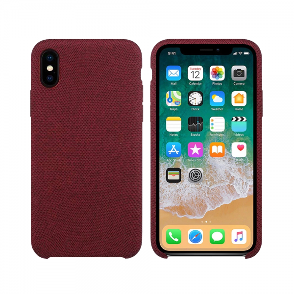 COVER PER IPHONE XS MAX ROSSO CASE-51684