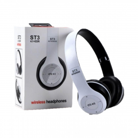 Cuffia Wireless 5.0 Con Comandi MP3 P47 Bianche