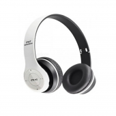 Cuffia Wireless 5.0 Con Comandi MP3 P47 Bianche