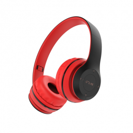 Cuffia Wireless 5.0 Con Comandi MP3 P47 ROSSA